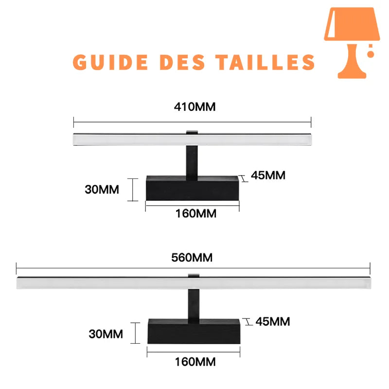 lampe-murale-design-noir-taille