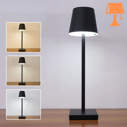 lampe-tactile-abat-jour-noir