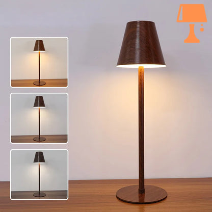 lampe-tactile-bois-fonce